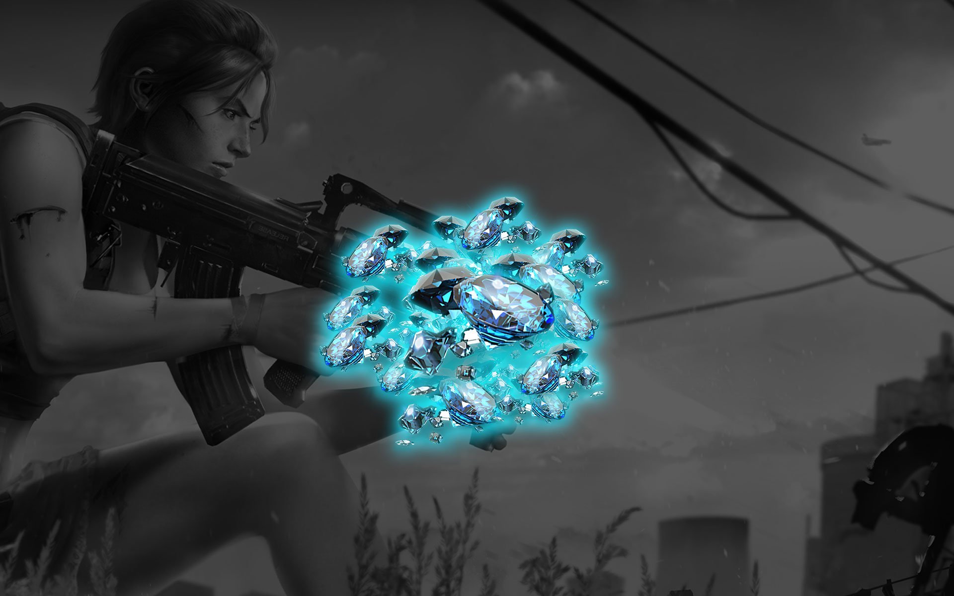 Free Fire - 5.600 Diamantes + 560 Bonos cover
